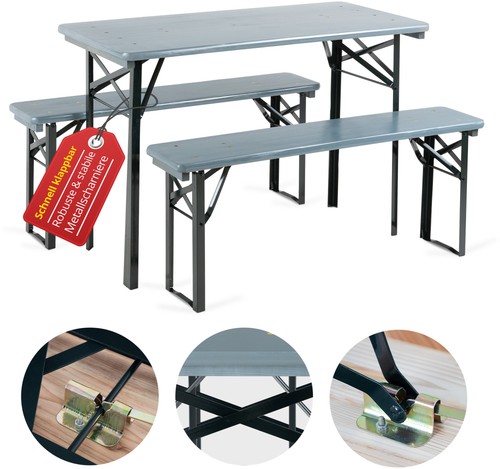 Set birreria tavolo - birreria, panche