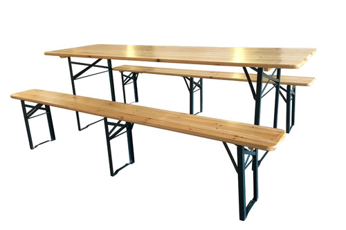 Set birreria tavolo panche - e,