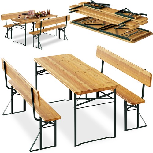 Set birreria con panche e - con,